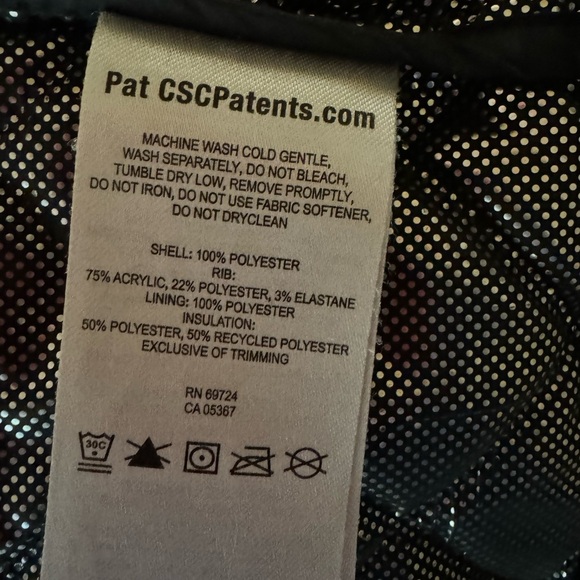 Columbia Interchange Omni Heat Black Quilted Jacket Size Small EUC - Picture 3 of 5